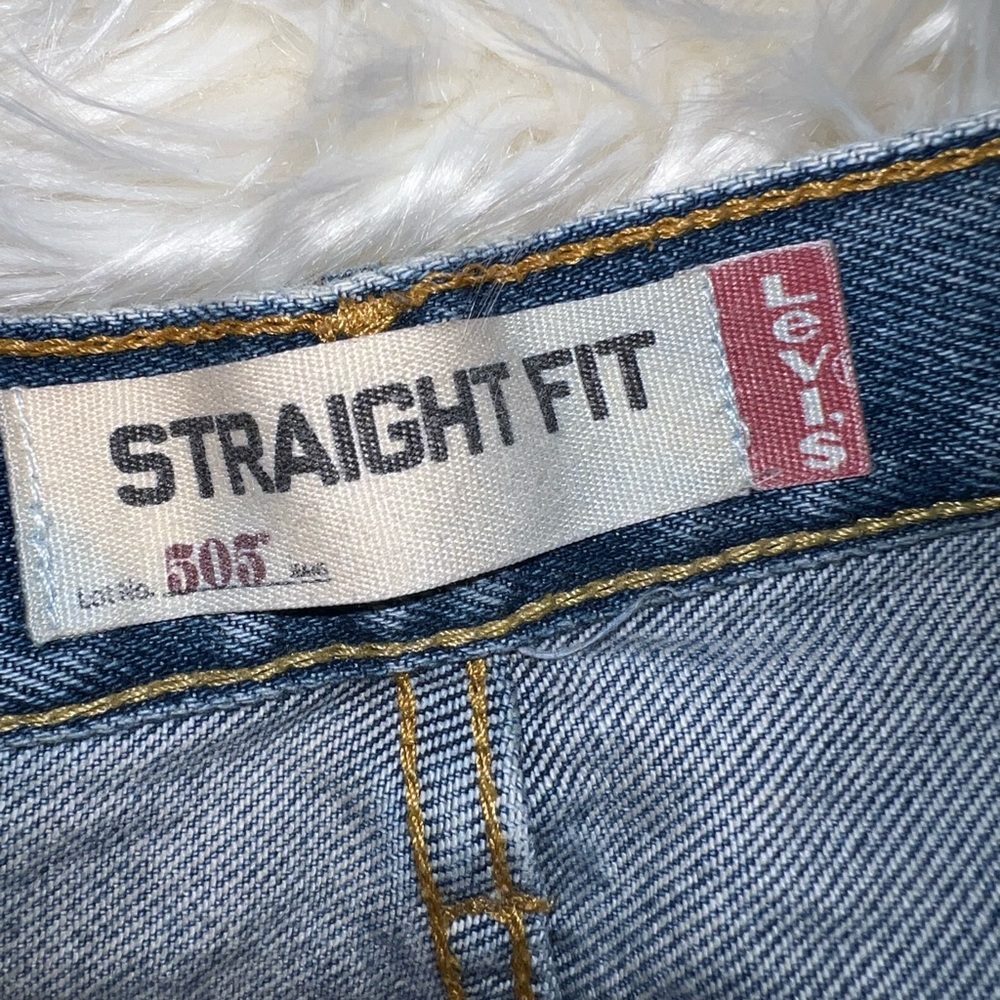 Vintage Levi’s 505 Straight fit denim. Men’s L38 x W34 - Picture 8 of 8
